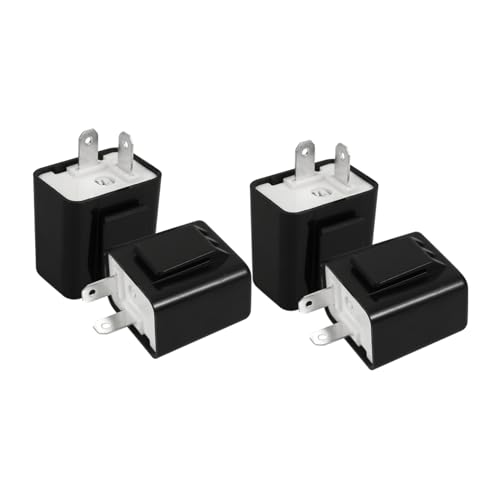 DONFAMDS 4Stücke Blinkerrelais Elektronisches Flasher Relay für Motorräder Einstellbare Geschwindigkeit für Blinker Einsetzbar DONFAMDS 4Stücke Blinkerrelais Elektronisches Flasher Relay für Motorräder Einstellbare Geschwindigkeit für Blinker Einsetzbar von DONFAMDS