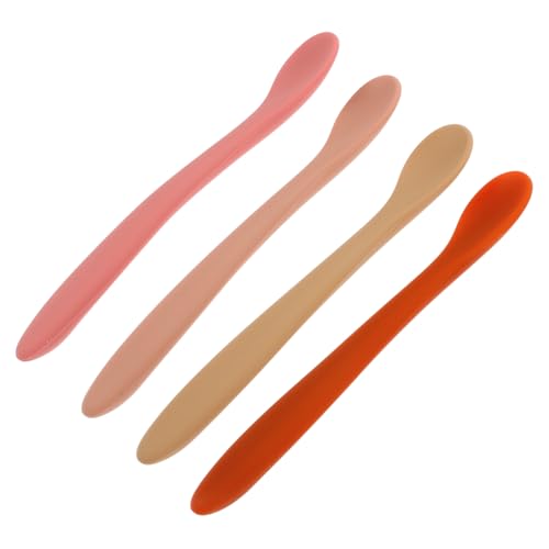 DONFAMDS 4Stücke Silikon Löffel für Sicheres Material für Selbstständiges Füttern für Übergang von Flasche zu Löffel Farben und Weiche Textur DONFAMDS 4Stücke Silikon Löffel für Sicheres Material für Selbstständiges Füttern für Übergang von Flasche zu Löffel Farben und Weiche Textur von DONFAMDS