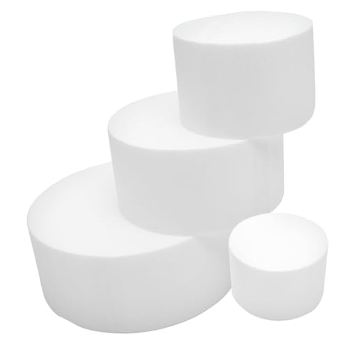 DONFAMDS 4stücke Schaum Kuchen Dummies Runde Kuchen Modelle Backen Praxis Form Requisiten Dekorationen DIY Für Feiertage Geburtstage DONFAMDS 4stücke Schaum Kuchen Dummies Runde Kuchen Modelle Backen Praxis Form Requisiten Dekorationen DIY Für Feiertage Geburtstage von DONFAMDS