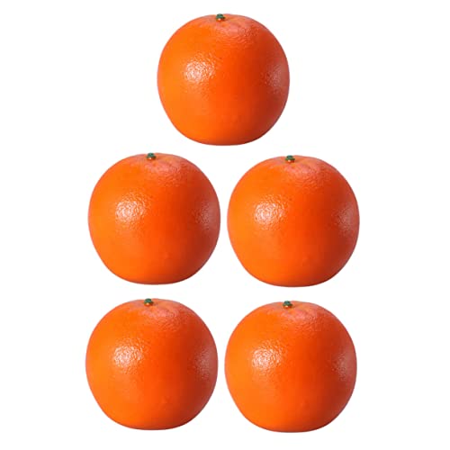 DONFAMDS 5 Stück Orangefarbenes Modell Party Orangefarbenes Zubehör Gefälschte Orangefarbene Modelle Künstlich Gefälschte Obstornamente Falsches Orange Gefälschte Orangen Fälschung Schaum DONFAMDS 5 Stück Orangefarbenes Modell Party Orangefarbenes Zubehör Gefälschte Orangefarbene Modelle Künstlich Gefälschte Obstornamente Falsches Orange Gefälschte Orangen Fälschung Schaum von DONFAMDS