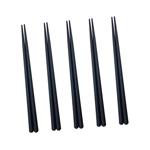 DONFAMDS 5Paare Verbrühungs Sushi Lebensmittelechtes Material Rutschfeste Hexagonform für Zuhause und Restaurants Hochwertige Tischware für Asiatische von DONFAMDS