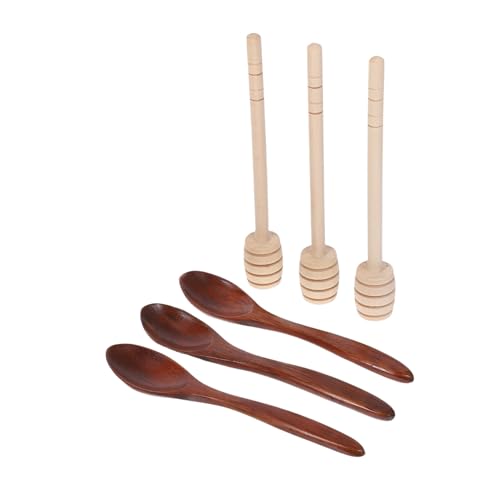 DONFAMDS 6Stücke Multifunktionale Rührlöffel und Schöpflöffel für Sirup und Gewürze Servieren DONFAMDS 6Stücke Multifunktionale Rührlöffel und Schöpflöffel für Sirup und Gewürze Servieren von DONFAMDS