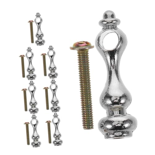 DONFAMDS 8stücke Teiliges Metall Post-endkappen Für Möbel Robuste Verbindungselemente Für Glasgeländer Und Möbelhardware Für Weinregale Und Servierwagen von DONFAMDS