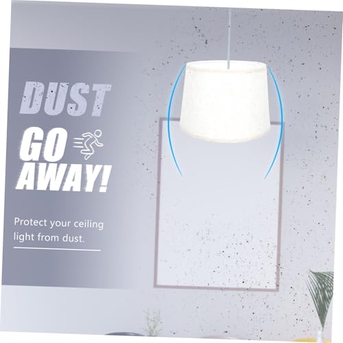 DONFAMDS Abnehmbarer Kleiner Lampenschirm aus Netzleinen für Tischlampe Faltbar Einfach zu Montieren Langlebig Diffuse Beleuchtung Dekorativ für Wohnzimmer und Schlafzimmer DONFAMDS Abnehmbarer Kleiner Lampenschirm aus Netzleinen für Tischlampe Faltbar Einfach zu Montieren Langlebig Diffuse Beleuchtung Dekorativ für Wohnzimmer und Schlafzimmer von DONFAMDS