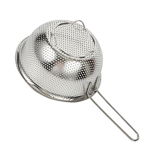 DONFAMDS Abtropfsieb zum Reinigen von Obst Gemüse und Lebensmitteln Rostfrei Formstabil mit Glatten Kanten für Sicheres Handling Spülmaschinenfest DONFAMDS Abtropfsieb zum Reinigen von Obst Gemüse und Lebensmitteln Rostfrei Formstabil mit Glatten Kanten für Sicheres Handling Spülmaschinenfest von DONFAMDS