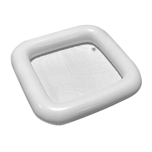 DONFAMDS Aufblasbare Eisbar Swimmingpool Aufblasbares Kühltablett Lebensmittel/Getränkebuffet Kühler Schwimmendes Tablett Für Poolpartys Aufblasbare Servierbars von DONFAMDS