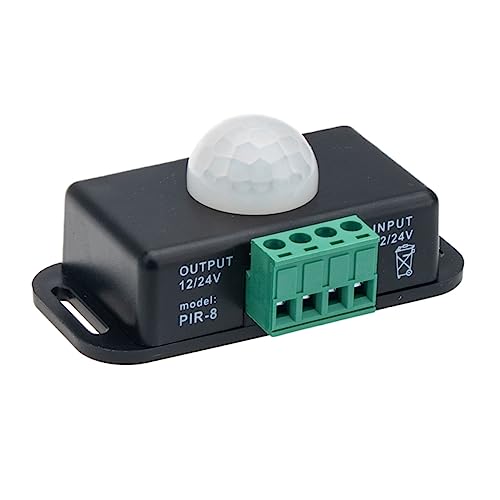 DONFAMDS Bewegungsmelder mit Infrarotsensor Dc für Einfache Installation Geeignet für Küchen Treppen und Schränke Schwarz DONFAMDS Bewegungsmelder mit Infrarotsensor Dc für Einfache Installation Geeignet für Küchen Treppen und Schränke Schwarz von DONFAMDS
