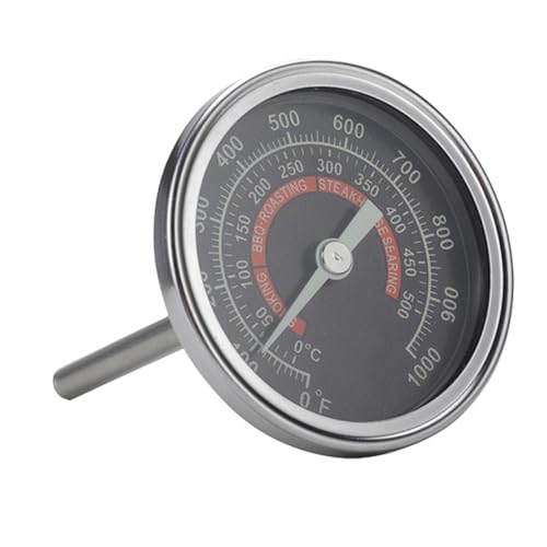 DONFAMDS Bimetall Thermometer für Ofen Multifunktions Kochthermometer mit Temperaturbereich für Grill und Backen Platzsparend und Leicht DONFAMDS Bimetall Thermometer für Ofen Multifunktions Kochthermometer mit Temperaturbereich für Grill und Backen Platzsparend und Leicht von DONFAMDS