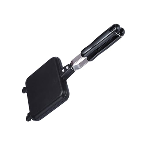 DONFAMDS Doppelseitige Antihaft sandwichpfanne mit Klammerfunktion Vielseitige Brat Toastpfanne für Offene Flammen Einfach zu Reinigen für Outdoor Heimküche Robustes Kochutensil DONFAMDS Doppelseitige Antihaft sandwichpfanne mit Klammerfunktion Vielseitige Brat Toastpfanne für Offene Flammen Einfach zu Reinigen für Outdoor Heimküche Robustes Kochutensil von DONFAMDS