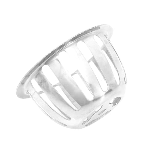 DONFAMDS Edelstahl Bodenablauf mit Kuppel design Rostfrei Anti verstopfungs Abflussgitter für Außenbereich Langlebiger Stopper zur Terrassenentwässerung DONFAMDS Edelstahl Bodenablauf mit Kuppel design Rostfrei Anti verstopfungs Abflussgitter für Außenbereich Langlebiger Stopper zur Terrassenentwässerung von DONFAMDS