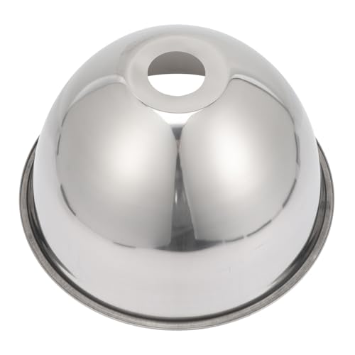 DONFAMDS Edelstahl Lampenschirm für Decken Pendelleuchten Industrieller Lampenschirm mit Spotlichtwirkung Vintage Design für Werkstatt und Außenbereich DONFAMDS Edelstahl Lampenschirm für Decken Pendelleuchten Industrieller Lampenschirm mit Spotlichtwirkung Vintage Design für Werkstatt und Außenbereich von DONFAMDS