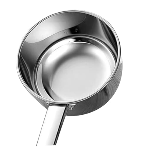 DONFAMDS Edelstahl Wasserschöpflöffel mit Langem Griff Ergonomisch Rutschfest Küchenutensil Suppenkelle für Haushalt Restaurant Vielseitig Einsetzbar von DONFAMDS