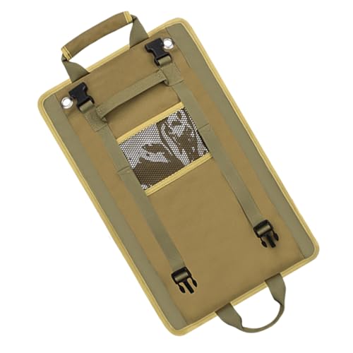 DONFAMDS Elektriker Werkzeugtasche Oxford Rolltasche mit Reißverschlussfächern Strapazierfähiger Organizer für Techniker für Schraubenschlüssel Marker Hammer und zusätzliche Vielseitige von DONFAMDS
