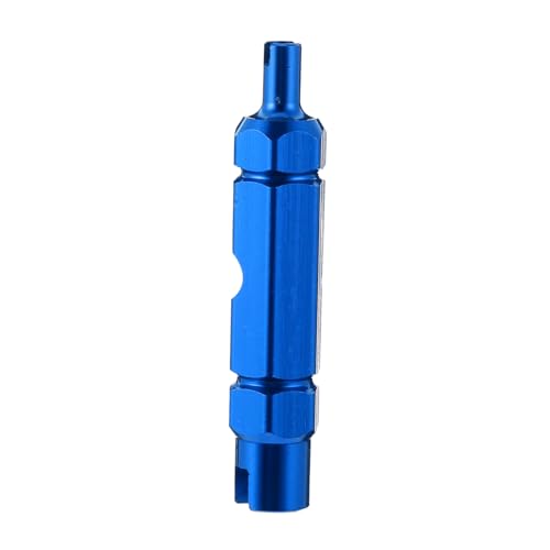 DONFAMDS Fahrrad Ventilkern Werkzeug Multifunktionales Ventiladapter zur Reifenreparatur Tragbar für Schnelles Entfernen und Austausch von Ventilkernen Blau DONFAMDS Fahrrad Ventilkern Werkzeug Multifunktionales Ventiladapter zur Reifenreparatur Tragbar für Schnelles Entfernen und Austausch von Ventilkernen Blau von DONFAMDS