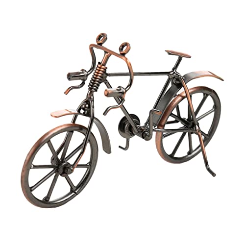 DONFAMDS Fahrradmodell Dekoration Kreatives Metallkunstwerk für Wohnkultur Handgefertigt für Sammler und Umweltfreundlicher Plattierungsprozess Langlebig DONFAMDS Fahrradmodell Dekoration Kreatives Metallkunstwerk für Wohnkultur Handgefertigt für Sammler und Umweltfreundlicher Plattierungsprozess Langlebig von DONFAMDS