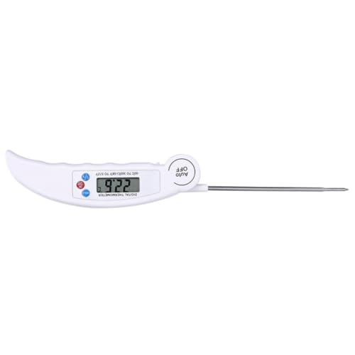 DONFAMDS Faltbares Digitales Fleischthermometer Präzises Lebensmittelthermometer für Grill Backen und Temperaturbereich zu Bedienen Tragbar ohne Batterie DONFAMDS Faltbares Digitales Fleischthermometer Präzises Lebensmittelthermometer für Grill Backen und Temperaturbereich zu Bedienen Tragbar ohne Batterie von DONFAMDS