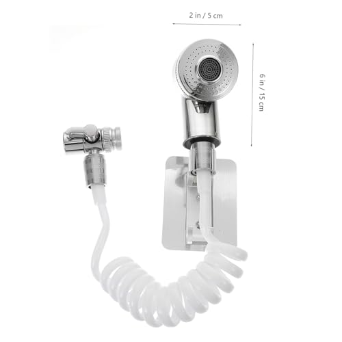 DONFAMDS Faucet External Shower Head Verlängerung Set Handbrause Flexibel Langlebig Tragbar für Badezimmer Waschbecken Geeignet Einfache Montage und Anpassung DONFAMDS Faucet External Shower Head Verlängerung Set Handbrause Flexibel Langlebig Tragbar für Badezimmer Waschbecken Geeignet Einfache Montage und Anpassung von DONFAMDS