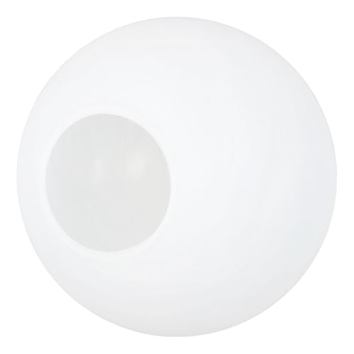 DONFAMDS Glaslampenschirm Moderner Fasslampenschirm Glaslampenschirm Ersatz Moderne Lampenabdeckung Handgewebter Lampenschirm Glaspendelschirm Tischlampenschirm Handlampenschirm Weiß von DONFAMDS