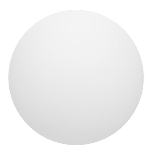 DONFAMDS Hängender Lampenschirm Milchige Runde Kugel Ersatz Lampenschirm für Pendelleuchten Mattiertes Design Langlebig und Einfache Installation von DONFAMDS