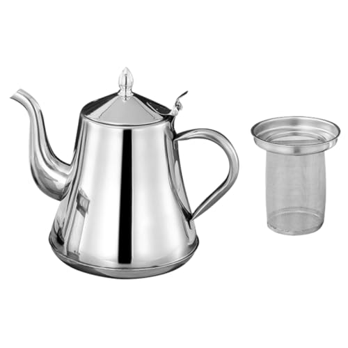 DONFAMDS Kaffeekanne mit Filter Handaufguss Kessel mit Langem Auslauf für Kontrolliertes Brühen für Kaffeeliebhaber Hochwertiges Material und Deckel für Optimale Nutzung DONFAMDS Kaffeekanne mit Filter Handaufguss Kessel mit Langem Auslauf für Kontrolliertes Brühen für Kaffeeliebhaber Hochwertiges Material und Deckel für Optimale Nutzung von DONFAMDS