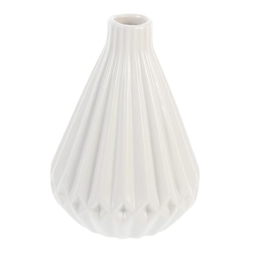 DONFAMDS Keramikvase Kreatives Design Praktische Schmale Öffnung Raumdeko für Wohnzimmer Schlafzimmer Büro Stilvolle Tischvase Geschenkidee für Blumenliebhaber DONFAMDS Keramikvase Kreatives Design Praktische Schmale Öffnung Raumdeko für Wohnzimmer Schlafzimmer Büro Stilvolle Tischvase Geschenkidee für Blumenliebhaber von DONFAMDS