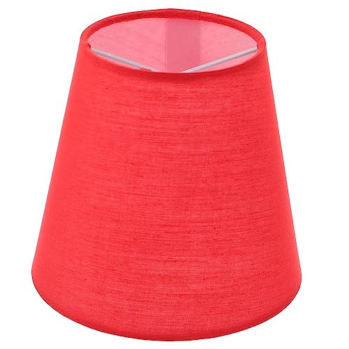 DONFAMDS Kleiner Lampenschirm Clip für Tisch und Stehlampe Robuster Ersatz Stoff für Schlafzimmer Wohnzimmer und Büro Einfache Installation Warmes Licht Langlebig und Stabil von DONFAMDS