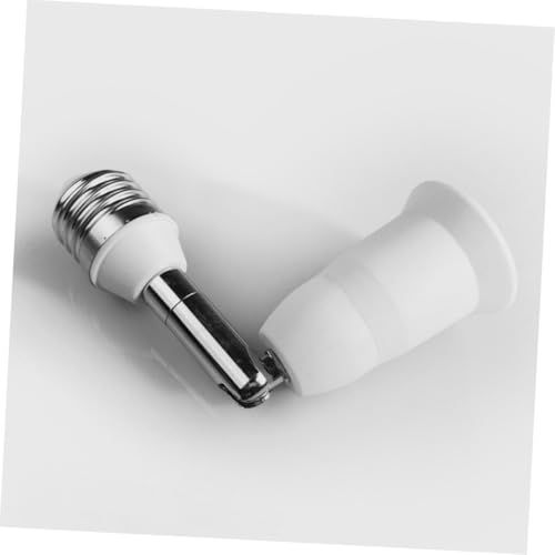 DONFAMDS Lampenfassung Verlängerung mit Verstellbarem Winkel Metall Lampensockel Adapter für Wohn und Gewerberaum Universeller Lampenhalter zur Optimalen Lichtausrichtung von DONFAMDS