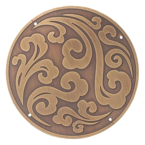 DONFAMDS Messing Applikation für Möbel Runder Geschnitzter Vintage für Schränke und Türen Verleiht Ihrem Zuhause Einen Traditionellen Charme DONFAMDS Messing Applikation für Möbel Runder Geschnitzter Vintage für Schränke und Türen Verleiht Ihrem Zuhause Einen Traditionellen Charme von DONFAMDS