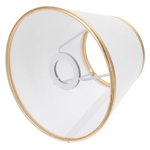DONFAMDS Moderner Lampenschirm aus Stoff mit Dekorativem Schwarz goldenem Innenring Langlebiger Lampenschirm für Deckenleuchte und Tischlampe Einfach zu Montieren Geeignet für Wohnzimmer DONFAMDS Moderner Lampenschirm aus Stoff mit Dekorativem Schwarz goldenem Innenring Langlebiger Lampenschirm für Deckenleuchte und Tischlampe Einfach zu Montieren Geeignet für Wohnzimmer von DONFAMDS