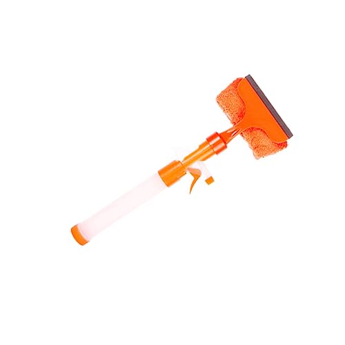 DONFAMDS Multi Funktions Fensterwischer mit Sprühfunktion Fensterreiniger für Streifenfreies Putzen von Glasflächen für Fenster Duschtüren und Spiegel Orange DONFAMDS Multi Funktions Fensterwischer mit Sprühfunktion Fensterreiniger für Streifenfreies Putzen von Glasflächen für Fenster Duschtüren und Spiegel Orange von DONFAMDS
