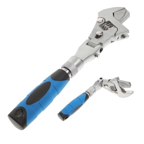 DONFAMDS Multifunktionaler Ratschen schraubenschlüssel Drehbar Verstellbarer Steckwerkzeug Maulschlüssel mit Teleskopgriff Flexibel für Heim Kfz reparatur Langlebiges Haushalts werkzeug von DONFAMDS