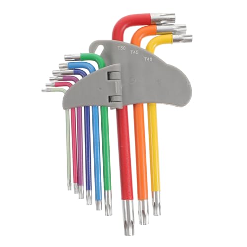 DONFAMDS Multifunktionaler Sternschlüssel aus Chrom vanadium Ergonomisch Langarmig Rostfrei und Verschleißfest für Möbelmontage Fahrrad Fahrzeugreparatur Praktische Allzweckwerkzeuge von DONFAMDS