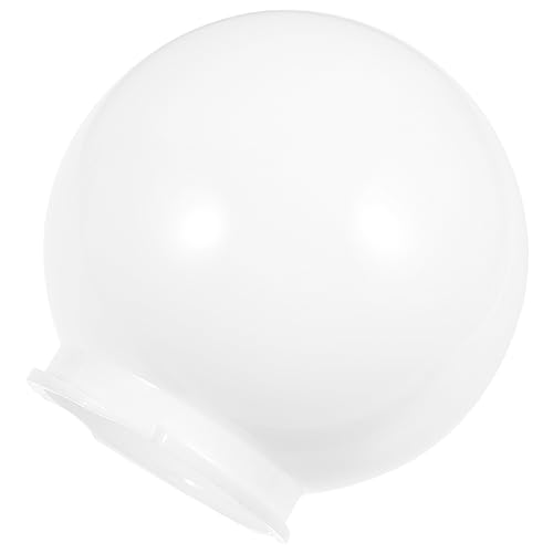 DONFAMDS Outdoor Kugellampe Lampenschirm Rundes Lichtcover für Garten und Veranda Lampen Dekorativer Lampenschirm für Sanftes Licht und Stilvolle von DONFAMDS