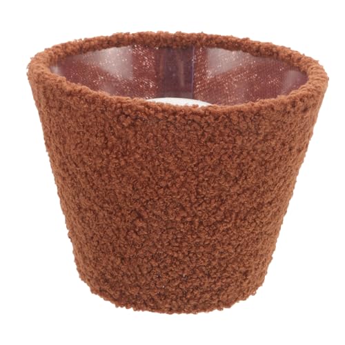 DONFAMDS Plüsch Lampenschirm Ersatzschirm für Tischlampe Weicher Teddyfell Lampenschirm in Kaffee Dekorative Tischleuchte Abdeckung für Schlafzimmer Büro Wohnzimmer und Arbeitszimmer DONFAMDS Plüsch Lampenschirm Ersatzschirm für Tischlampe Weicher Teddyfell Lampenschirm in Kaffee Dekorative Tischleuchte Abdeckung für Schlafzimmer Büro Wohnzimmer und Arbeitszimmer von DONFAMDS