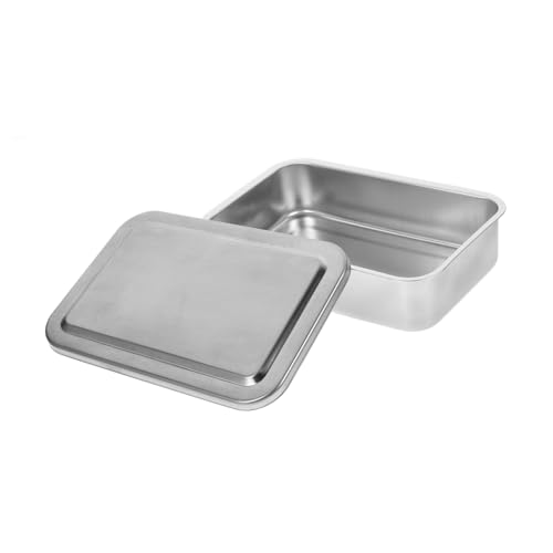 DONFAMDS Reinigungskiste aus Medizinisches Instrumenten Organizer Tablett mit Deckel für Laborbedarf Hitzebeständig Vielseitig Einsetzbar Langlebig und Effizient DONFAMDS Reinigungskiste aus Medizinisches Instrumenten Organizer Tablett mit Deckel für Laborbedarf Hitzebeständig Vielseitig Einsetzbar Langlebig und Effizient von DONFAMDS