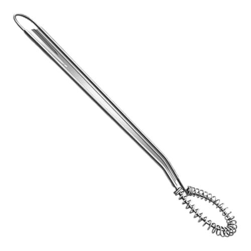 DONFAMDS Mini Schneebesen Aus Edelstahl Handlicher Rührbesen Für Eier Milchaufschäumer Und Saucenrührer Multifunktionales Küchentool Mit Ergonomischem Design Für Einfache Handhabung von DONFAMDS