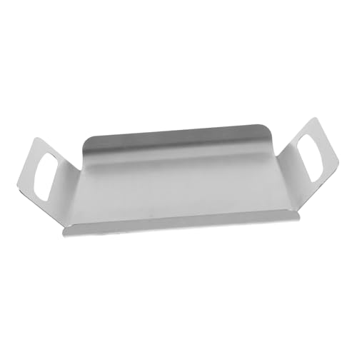 DONFAMDS Serviertablett mit Griffen Robustes Dickes Snack Tablett für Desserts und BBQ für Heimküchen und Restaurants von DONFAMDS