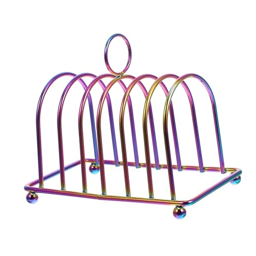 DONFAMDS Toast Rack Multifunktionale Toast Und Brothalter Für Küchentheken Platzsparendes Design Zum Organisieren Zuhause Deko von DONFAMDS