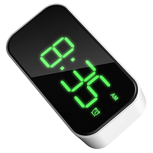 DONFAMDS USB Ladbare Digitaler mit Vollbild Design Kompakte Uhr für Schlafzimmer und Modisches und Accessoire für Ihre Wohnkultur von DONFAMDS