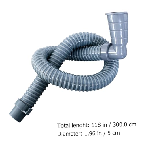 DONFAMDS Universeller Waschmaschinen Verlängerungsschlauch PVC Ablaufschlauch mit Knickschutz Verdickter Bogenanschluss Installieren Auslaufsicher für Küche Bad Waschküche DONFAMDS Universeller Waschmaschinen Verlängerungsschlauch PVC Ablaufschlauch mit Knickschutz Verdickter Bogenanschluss Installieren Auslaufsicher für Küche Bad Waschküche von DONFAMDS