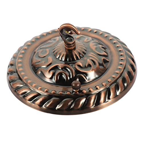 DONFAMDS Vintage Deckenbaldachin für Pendelleuchten Robuste Deckenplatte Retro Finish für Kronleuchter und Wandlampen für DIY Projekte Ersatz für Bestehende Beleuchtungselemente DONFAMDS Vintage Deckenbaldachin für Pendelleuchten Robuste Deckenplatte Retro Finish für Kronleuchter und Wandlampen für DIY Projekte Ersatz für Bestehende Beleuchtungselemente von DONFAMDS