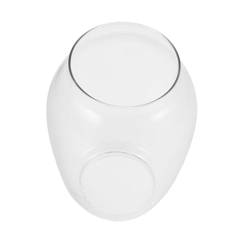 DONFAMDS Vintage Glas Lampenschirm Für Petroleumlampe Ersatzschirm Für Öllampe Retro Design Passend Für Outdoor-dekor Leicht Zu Reinigen Für Regelmäßigen Gebrauch Verschönern Sie Ihre Umgeb von DONFAMDS