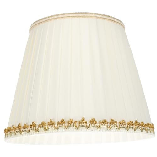 DONFAMDS Vintage Lampenschirm aus Stoff Abnehmbarer Lampenabdeckung für Fassung Kleine Tisch Stehlampe Dekorative Beleuchtung für Schlafzimmer und Wohnzimmer DONFAMDS Vintage Lampenschirm aus Stoff Abnehmbarer Lampenabdeckung für Fassung Kleine Tisch Stehlampe Dekorative Beleuchtung für Schlafzimmer und Wohnzimmer von DONFAMDS