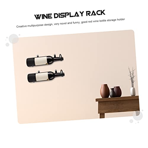 DONFAMDS Weinflaschenhalter Aus Eisen Hängendes Weinregal Für Zuhause Restaurant Bar Robustes Und Modernes Design Sicherer Stand Für Weinflaschen Präsentation Im Weinregal DONFAMDS Weinflaschenhalter Aus Eisen Hängendes Weinregal Für Zuhause Restaurant Bar Robustes Und Modernes Design Sicherer Stand Für Weinflaschen Präsentation Im Weinregal von DONFAMDS