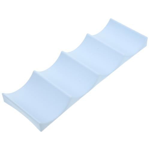 DONFAMDS Plastik-weinregal Im Europäischen Stil Stapelbarer Flaschenhalter Für Kühlschrank Und Küchenarbeitsplatte Sicheres Aufbewahren Weinflaschen rutschfeste Matten Für Stabile Lagerung von DONFAMDS