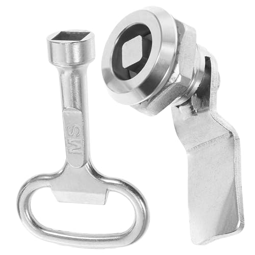 DONFAMDS Zylinderschloss für Schränke Edelstahl Kindersichere Verriegelung mit Schlüssel Rostfreie Tubular Verriegelung Sicherung für Postfach Möbel und Elektrokästen Langlebig und DONFAMDS Zylinderschloss für Schränke Edelstahl Kindersichere Verriegelung mit Schlüssel Rostfreie Tubular Verriegelung Sicherung für Postfach Möbel und Elektrokästen Langlebig und von DONFAMDS