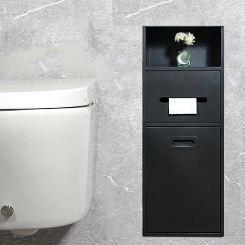 DONGGANSHI Eingebaute Nischen aus Edelstahl mit abnehmbarer Tür mit Papierkorb Bad Dusche benutzerdefinierte Nische neben WC geeignet für Parks öffentliche Toiletten, grau-20 x 66 cm (7,5 x 25,5 Zoll) von DONGGANSHI