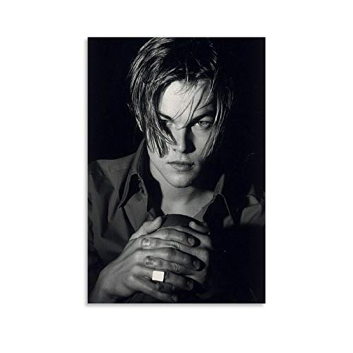 DONGH Leonardo DiCaprio Poster, dekoratives Gemälde, Leinwand, Wandkunst, Wohnzimmer, Poster, Schlafzimmer, 50 x 75 cm von DONGH