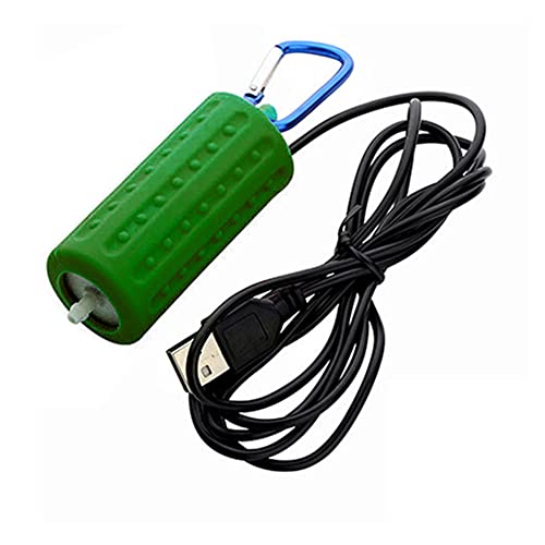 AILOVA Mini USB Aquarium Luftpumpen, Tragbare Sauerstoffpumpe, Stumm Energiespar Oxygen Pump Aquarienluftpumpe FüR Teich Aquarium von DONGKER