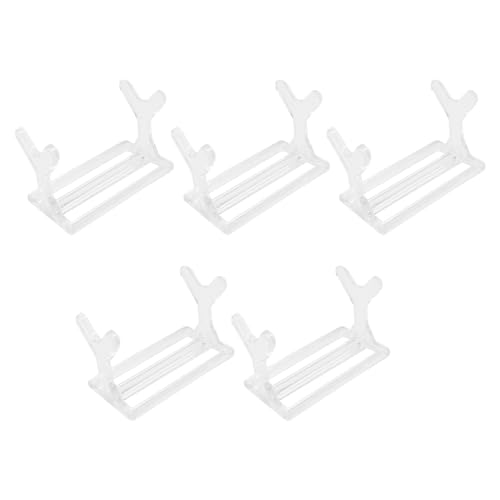 DONGKER Angelköder Ständer, 5 Stuck Kunststoff Angelköder-Staffeleien für Angel-Köder-Ausstellung, Dekoration für Angelgeschäft, 6,5x3,5 cm DONGKER Angelköder Ständer, 5 Stuck Kunststoff Angelköder-Staffeleien für Angel-Köder-Ausstellung, Dekoration für Angelgeschäft, 6,5x3,5 cm von DONGKER